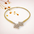 Yellow Sapphire Chinar Necklace,,hi-res image number null