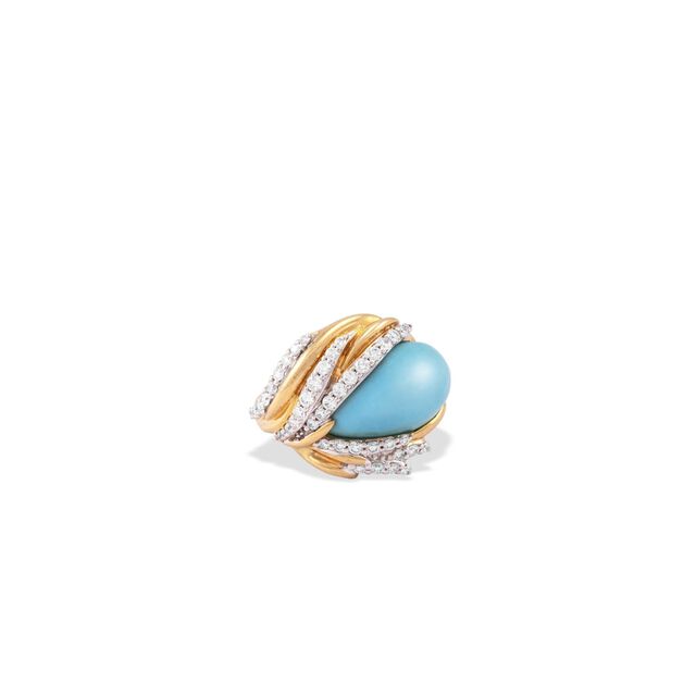 Turquoise Feather Ring,,hi-res image number null