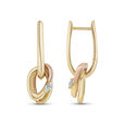 My Embrace Earrings, 1 Diamond,,hi-res image number null