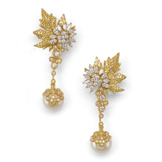 Chinar Earrings,,hi-res image number null