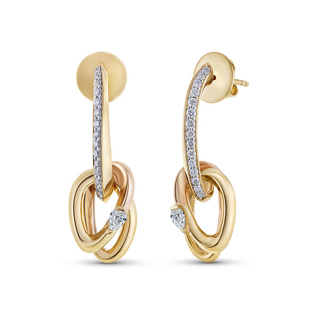 My Embrace Earrings, 1 Diamond,,hi-res image number null