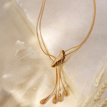 Heaven's Nectar Gold Necklace