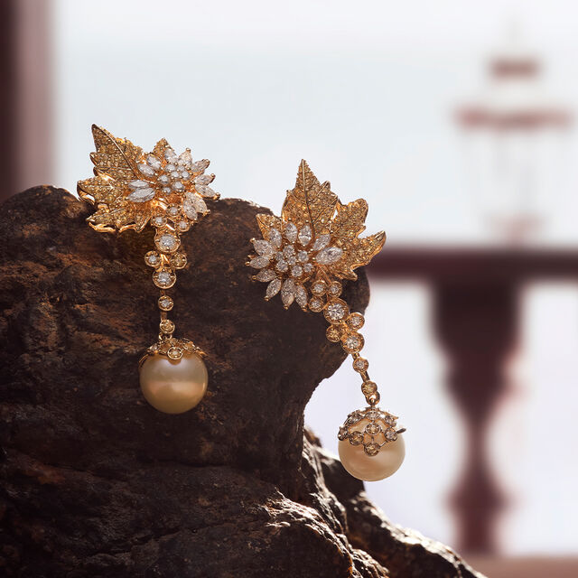 Chinar Earrings,,hi-res image number null