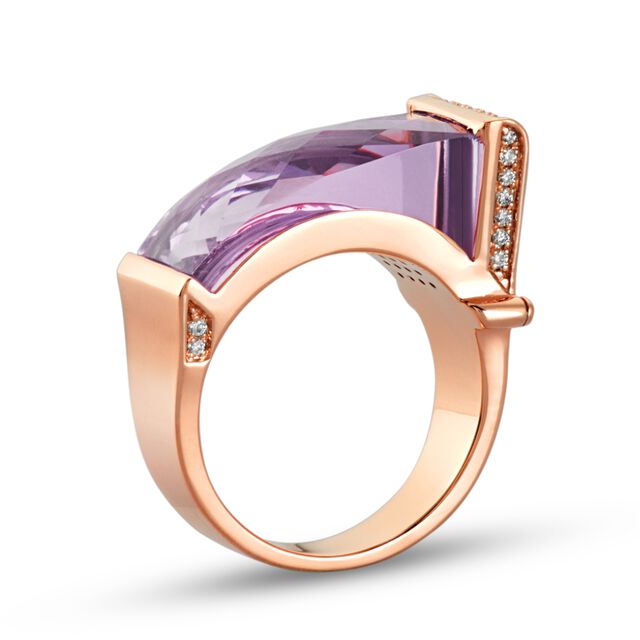 Rialto Bridge Amethyst Ring,,hi-res image number null