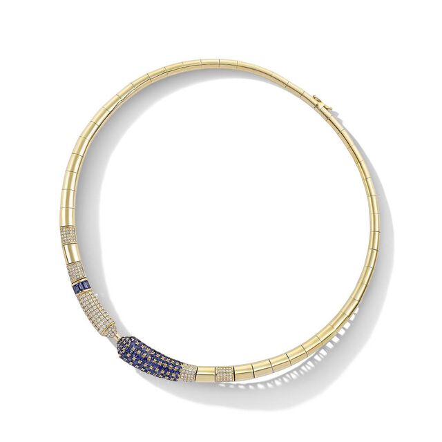 Florence Baptistery Sapphire Choker,,hi-res image number null